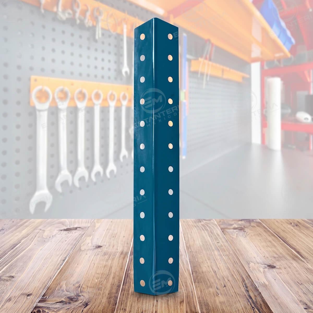 Estante-Metalico-y-Anaqueles-de-Metal-Mexico-CDMX-Poste-Para-Mini-Rack-Industrial-00