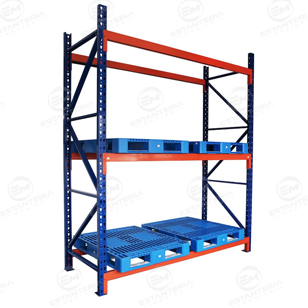 Estante-Metalico-y-Anaqueles-de-Metal-Mexico-CDMX-Viga-de-Rack-Industrial-02