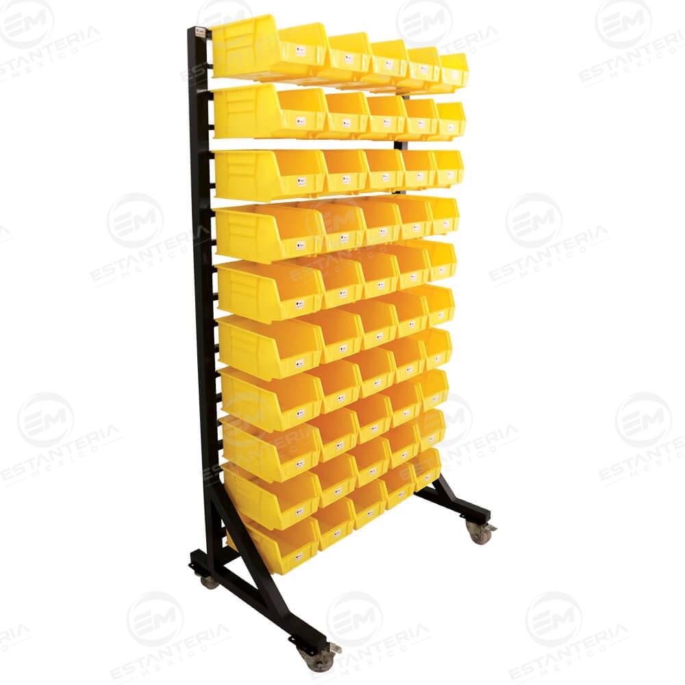 Exhibidor Sencillo con 50 Gavetas Plasticas N3-Mexico-CDMX-02
